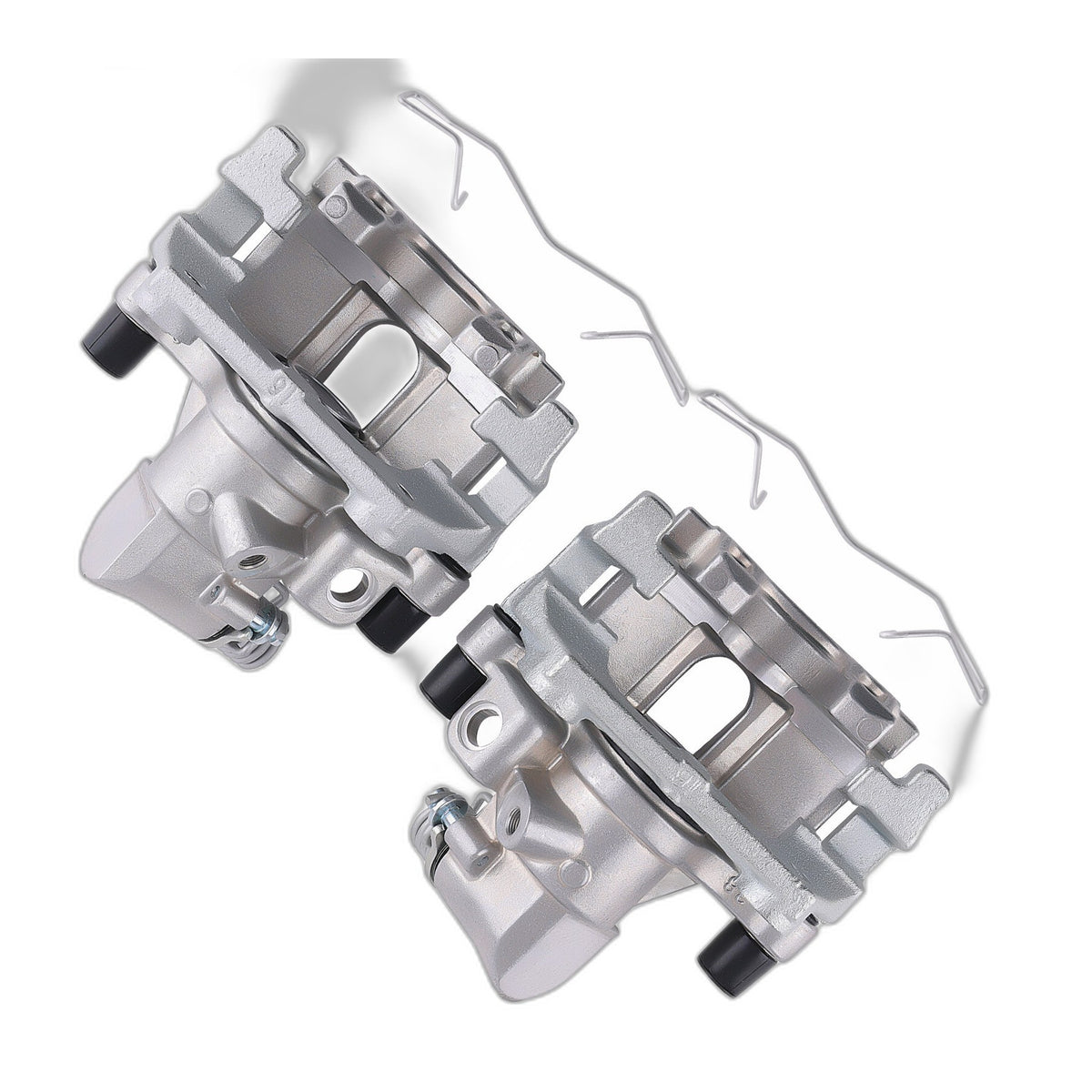Pair Rear L & R Brake Caliper w/ Bracket for Mazda 3 Ford C-Max Escape Connect