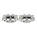 Rear Brake Calipers Pair Left Right For 13-19 Ford F-250 Super Duty w/ Bracket