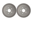 Rear Disc Rotors and Brake Pads Kit for Toyota Highlander Toyota Sienna