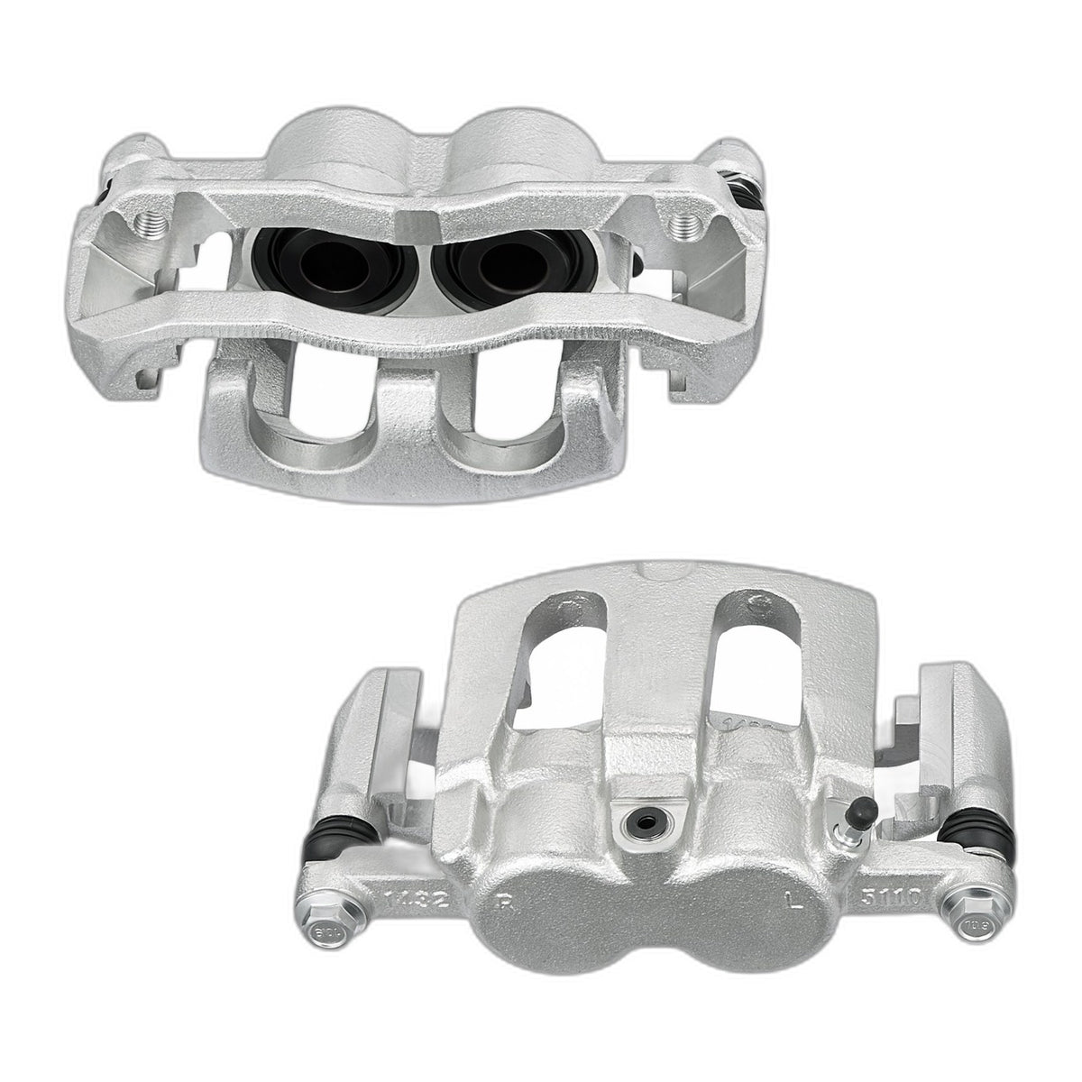 Pair L/R Front Brake Calipers w/ Bracket For 06-10 Ford Explorer Sport Trac 4.0L
