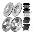 11.1" Front and 10.24" Rear Brake Kit Compatible with 03-07 Accord