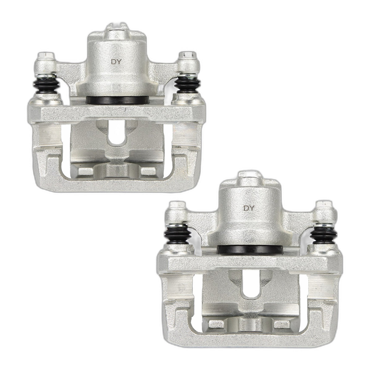 Pair For 2007 08 09 2010 Ford Edge Rear Left Right Brake Calipers w/ Bracket