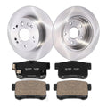 Rear Brake Kit Rotors + Ceramic Pads Fits Acura TL 04-08 Honda Element 03-11