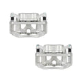 Rear Left Right Brake Calipers w/ Bracket Pair For 13-19 Ford F-250 Super Duty