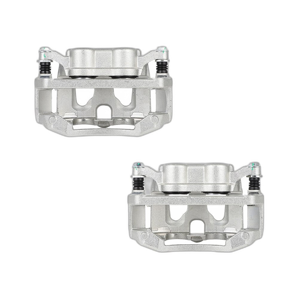 Rear Left Right Brake Calipers w/ Bracket Pair For 13-19 Ford F-250 Super Duty
