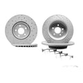 Front Rear Brake Rotors Ceramic Pads for 2017 2018 2019 Ford Escape Lincoln MKC