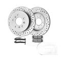 REAR Brake Rotors and Pads Kit for Chevrolet Impala 2006-2010 Monte Carlo Allure