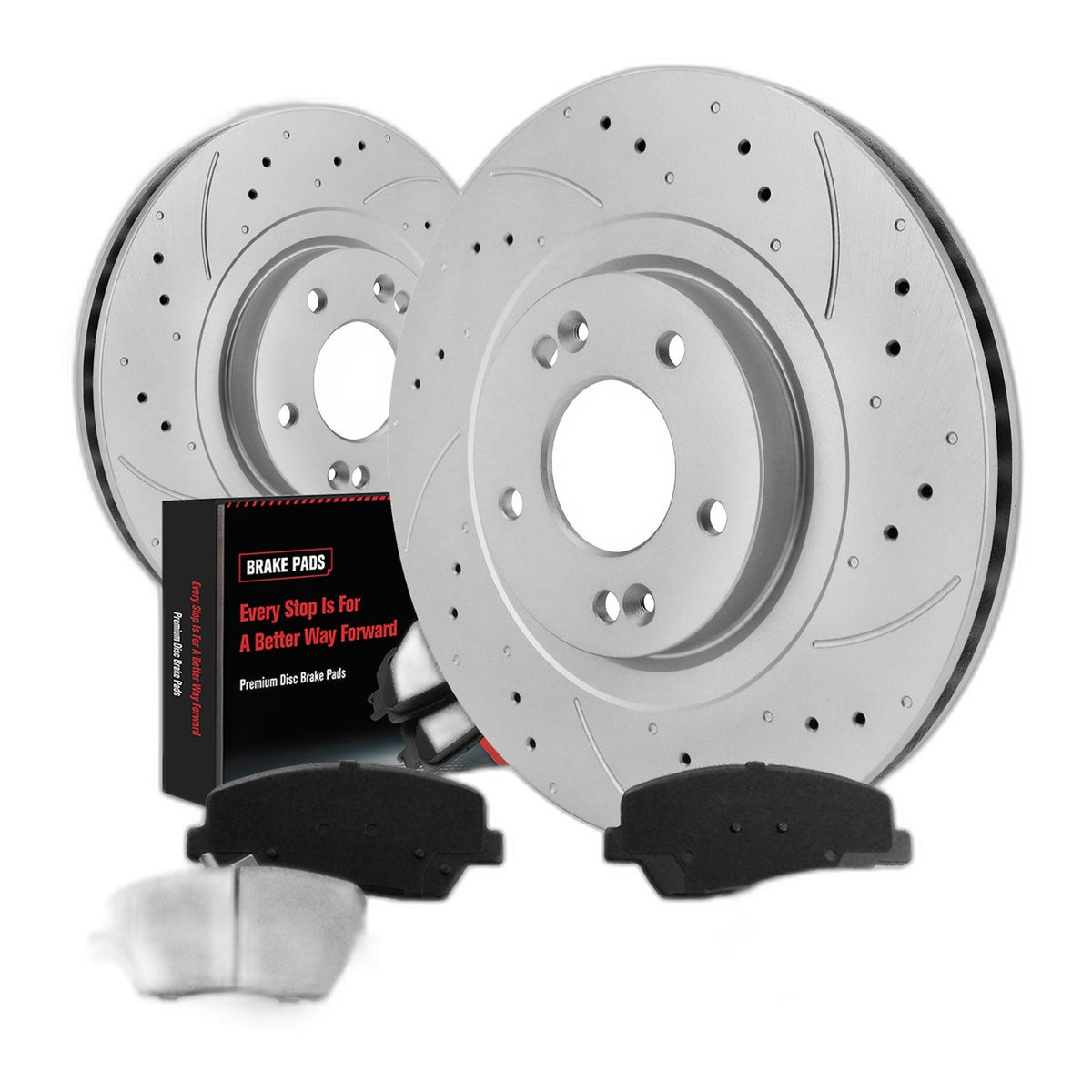 Front Disc Brake Rotors Ceramic Pads Kit For Hyundai Santa Fe Sport Kia Sorento