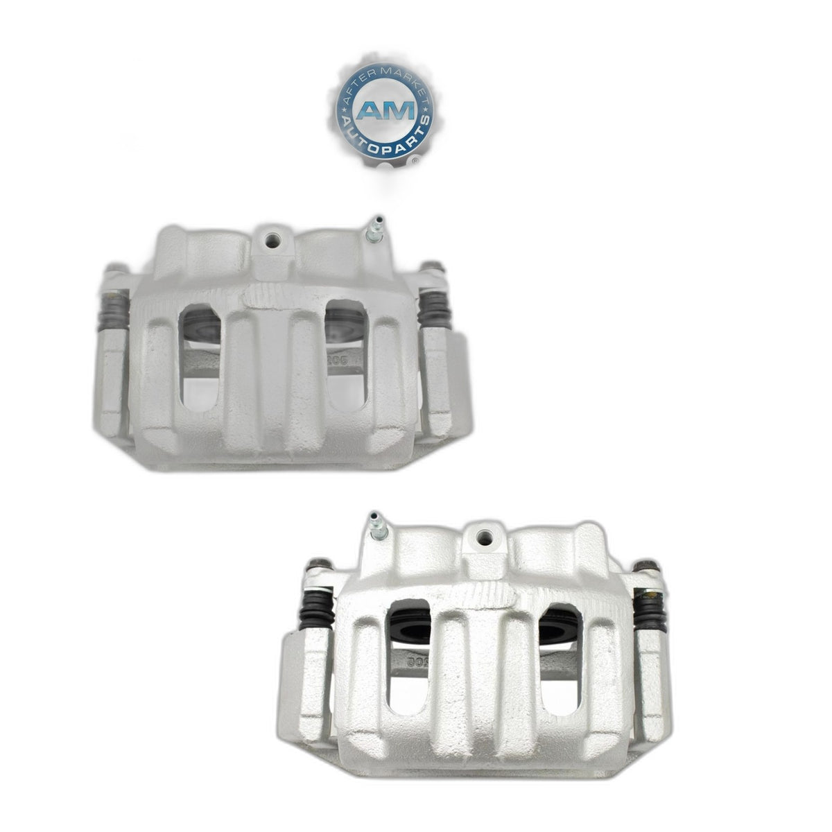 Front Disc Brake Caliper with Bracket & Hardware Pair for Ford F-150
