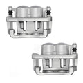 Pair Front Brake Calipers w/Brackets For 2005-2010 Ford F-250 F-350 Super Duty