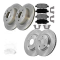 Brake Kit Nissan Rogue 2008-2013 Front Rear 11.65 11.5 Rotors Pads
