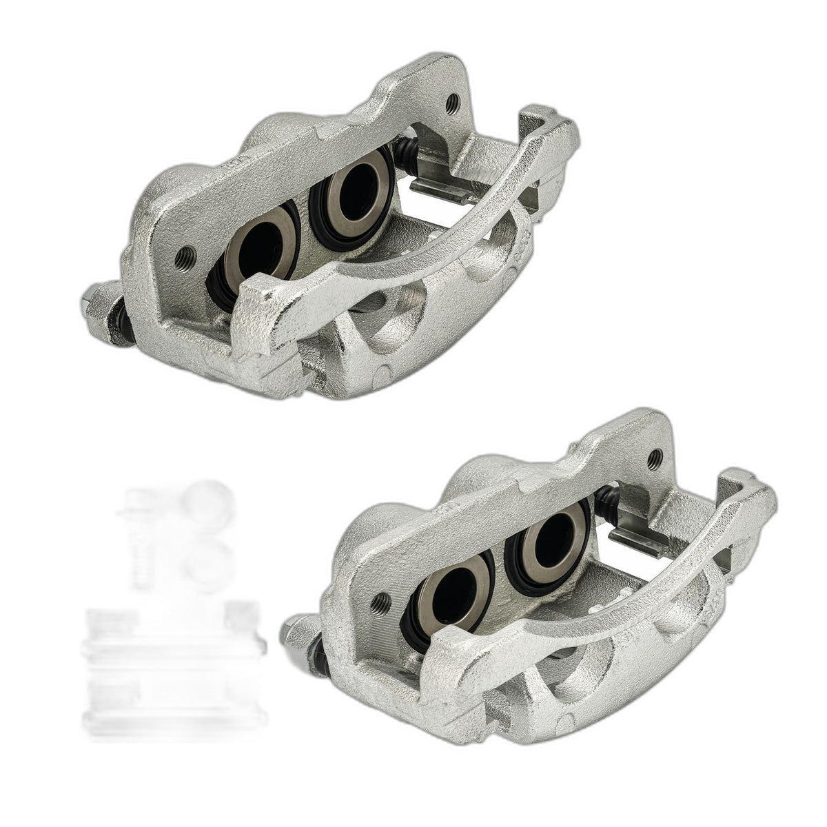 Pair Front Brake Caliper with Bracket For 2000-2004 Chevrolet Silverado 1500