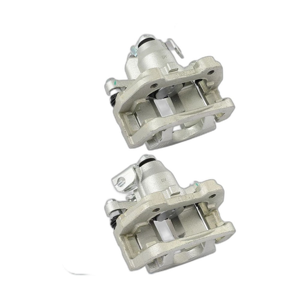 Pair Rear Brake Calipers w/Bracket For Ford Explorer Flex Taurus Lincoln MKS MKT