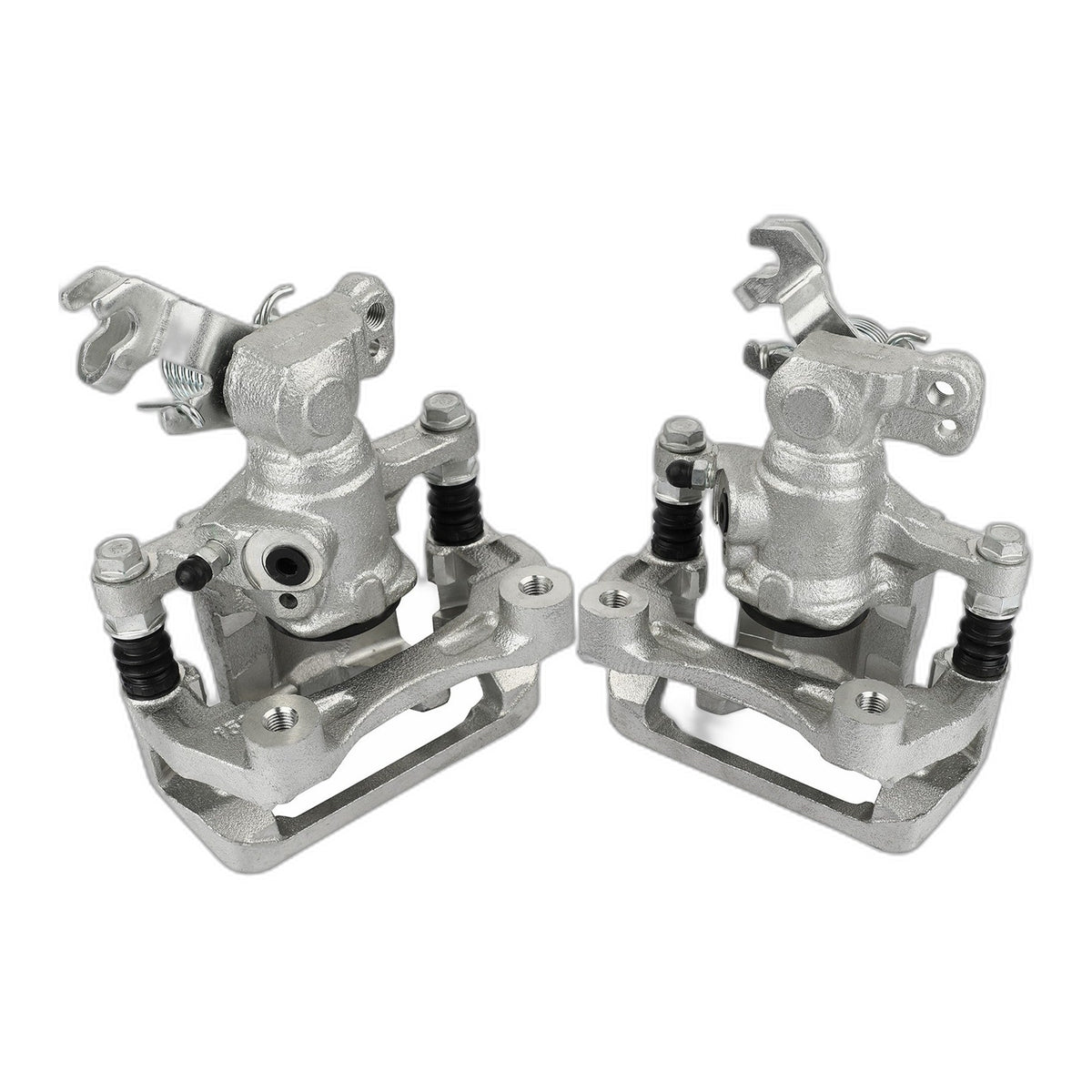 Pair Rear Brake Calipers Left Rigtht For Ford Fusion 2006-12 w/Bracket