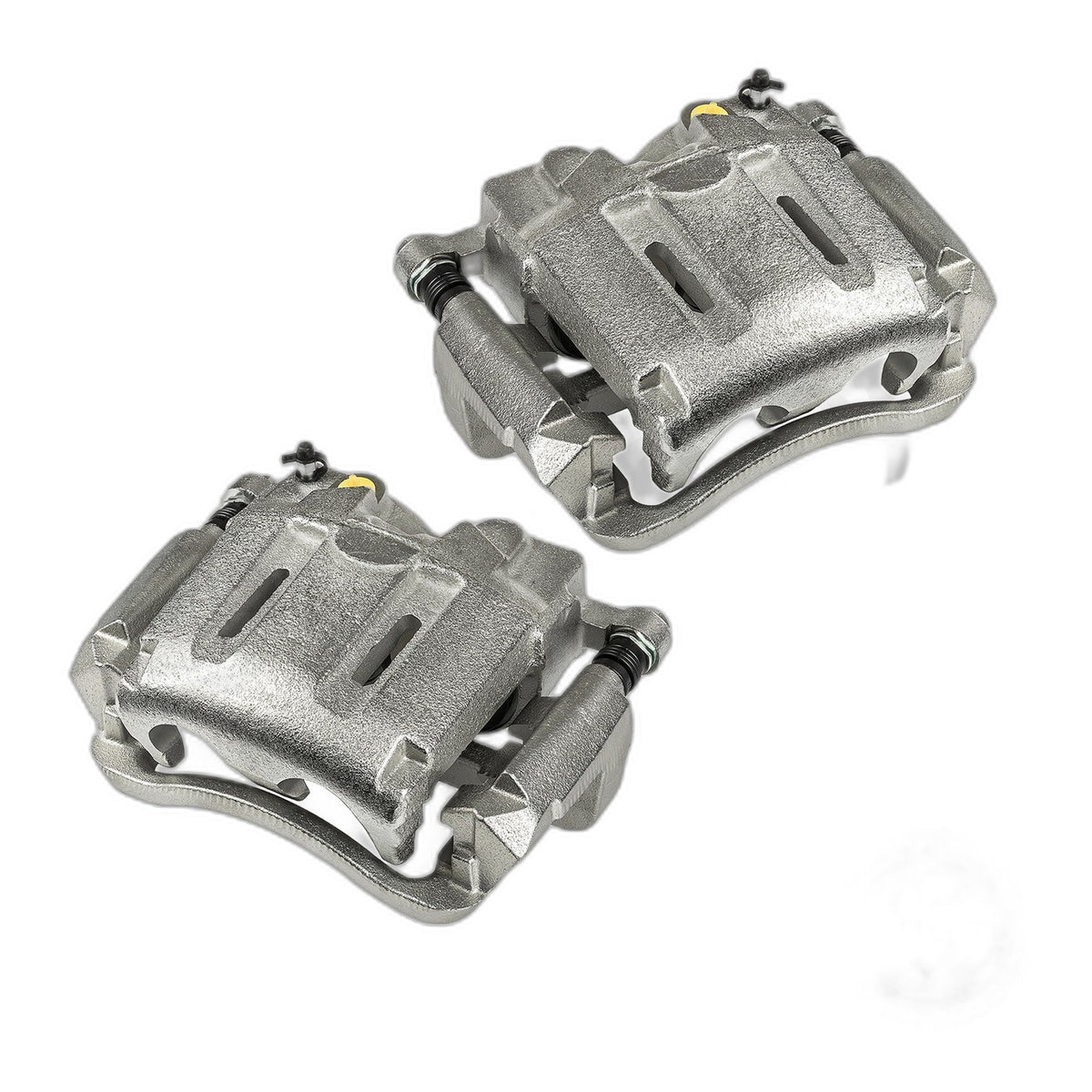 Disc Brake Caliper w/ Bracket 2 Pair for Ford F-250 F-350 Super Duty 2005-2012