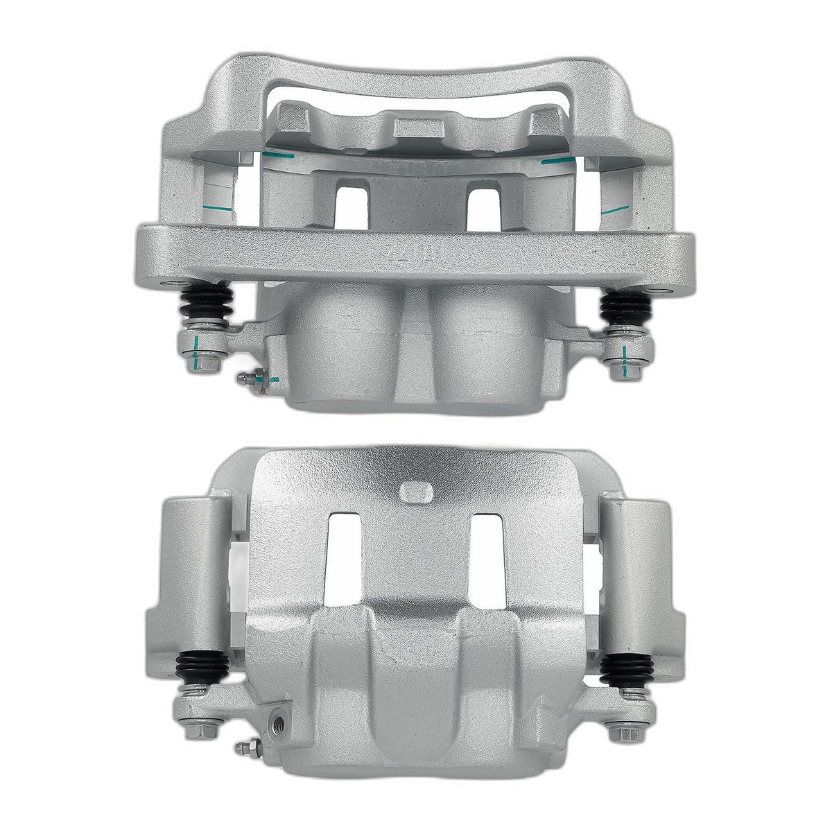 Front Driver Passenger Brake Caliper Pair w/Bracket for Ford F250 F350 1999-2004