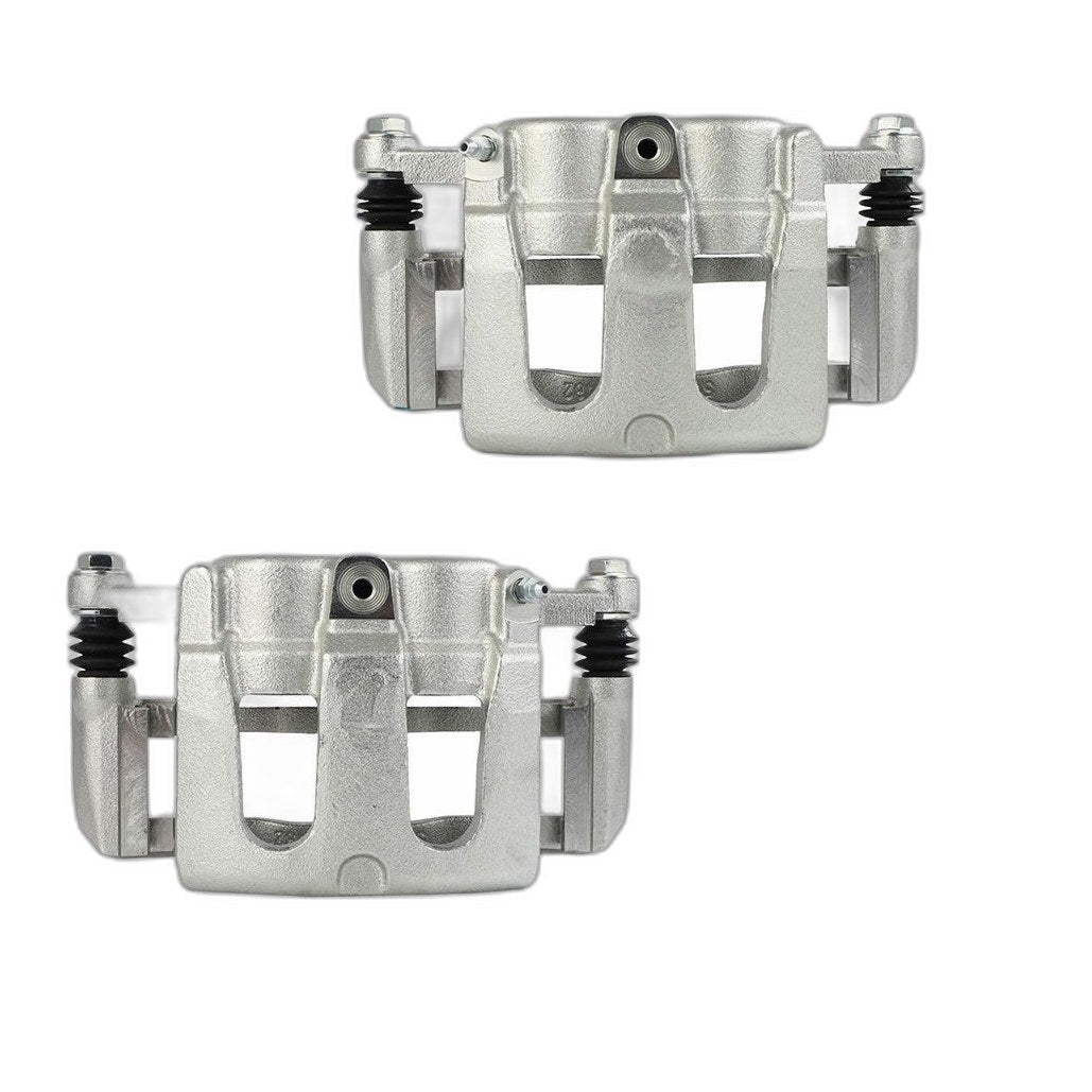 Front Pair Brake Calipers W/ Bracket For Ford Explorer 2006-10 Sport Trac 07-10