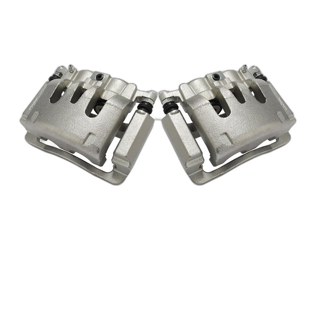 Rear Pair Brake Calipers With Bracket For Ford F-250 Super Duty 2005 2006 2007