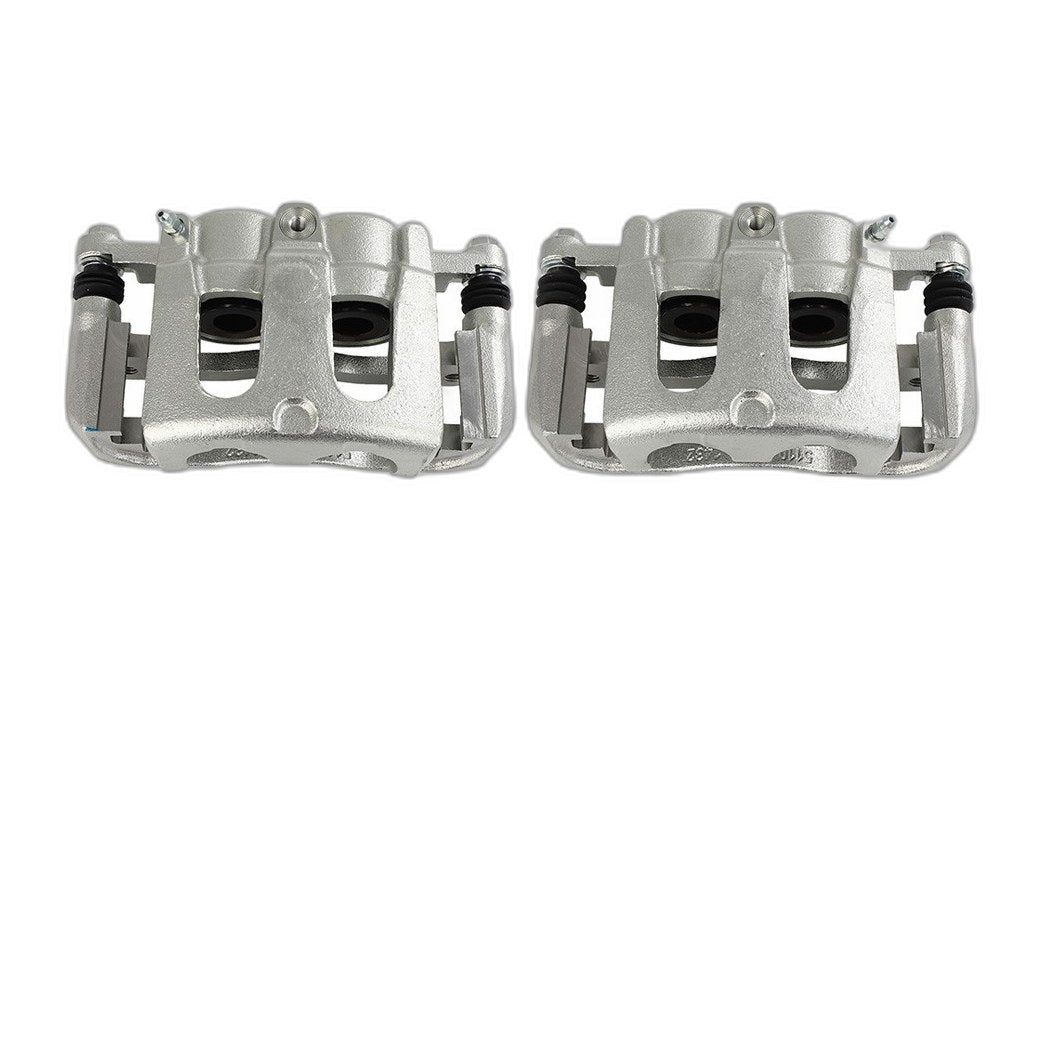 CKm Pair Front Brake Calipers w/ Bracket For 2007-2010 FORD EXPLORER SPORT TRAC