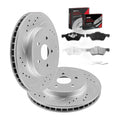 Front Disc Rotors and Brake Pads for Ford Escape Mazda Tribute Mercury Mariner