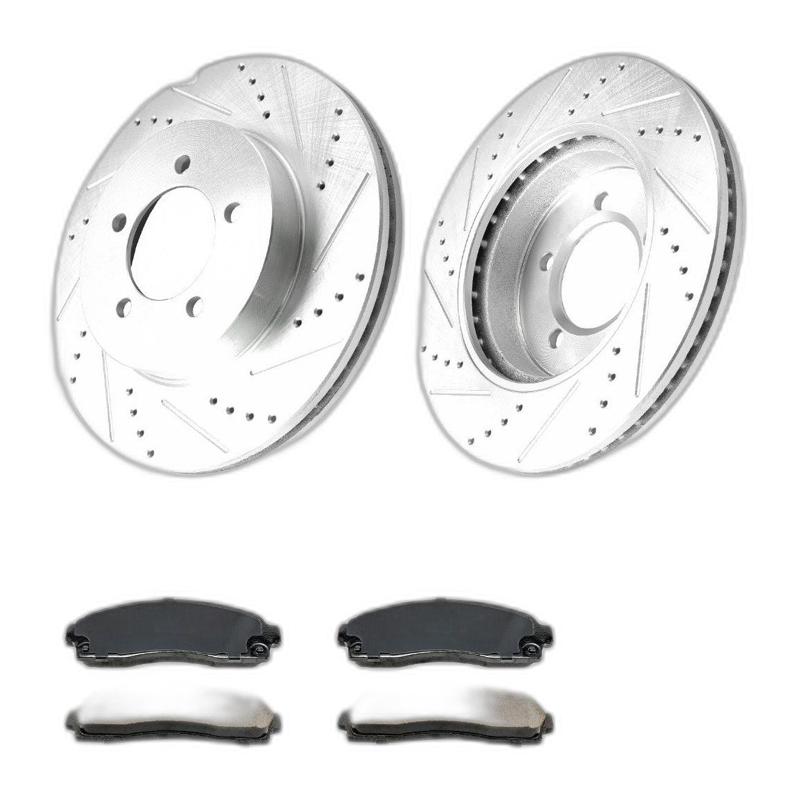 Front Brake Rotors & Pads Kit for 2002-2005 Ford Explorer Mercury Mountaineer