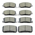 Front Rear Ceramic Brake Pads 8 Pieces Set for Chrysler Sebring/200,for