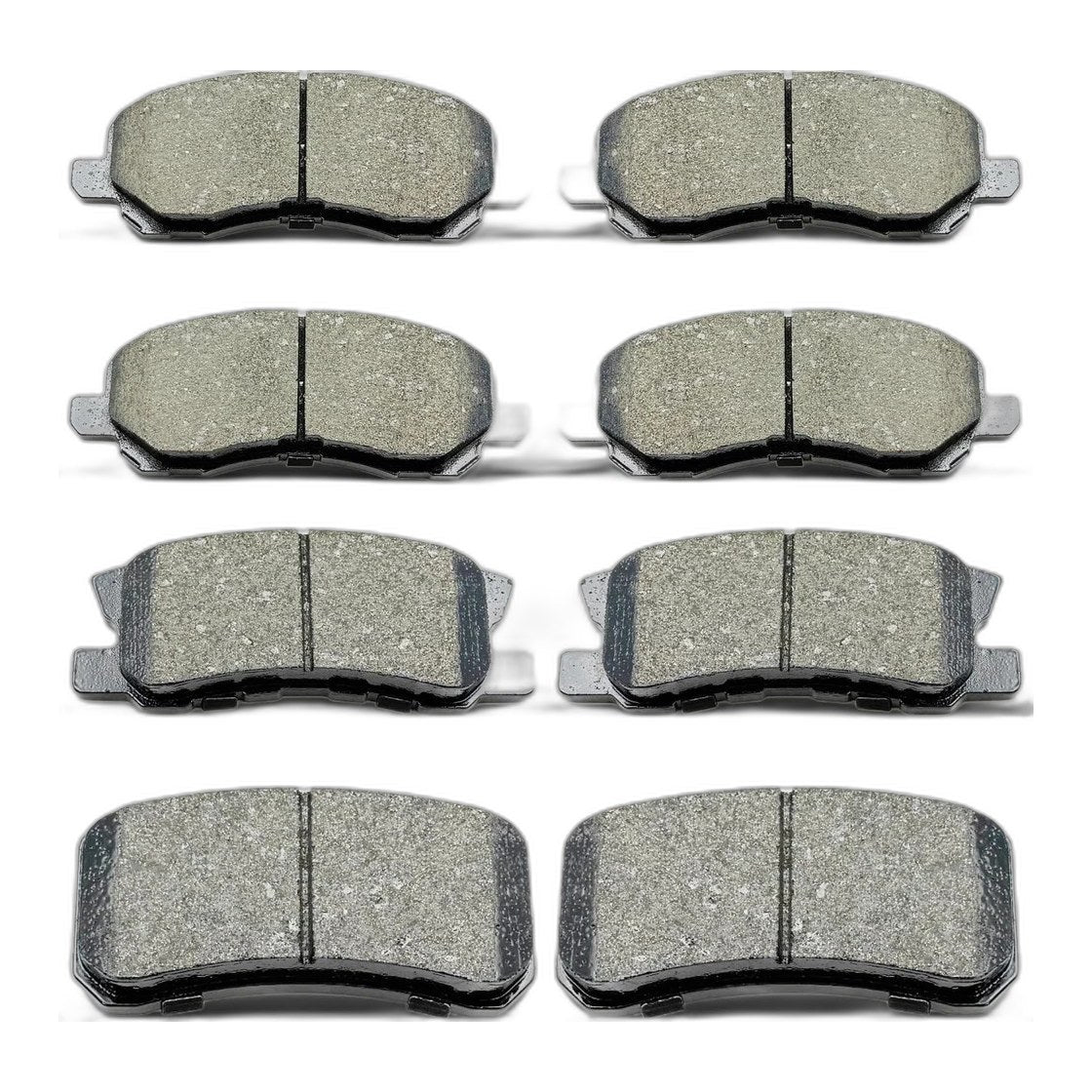Front Rear Ceramic Brake Pads 8 Pieces Set for Chrysler Sebring/200,for