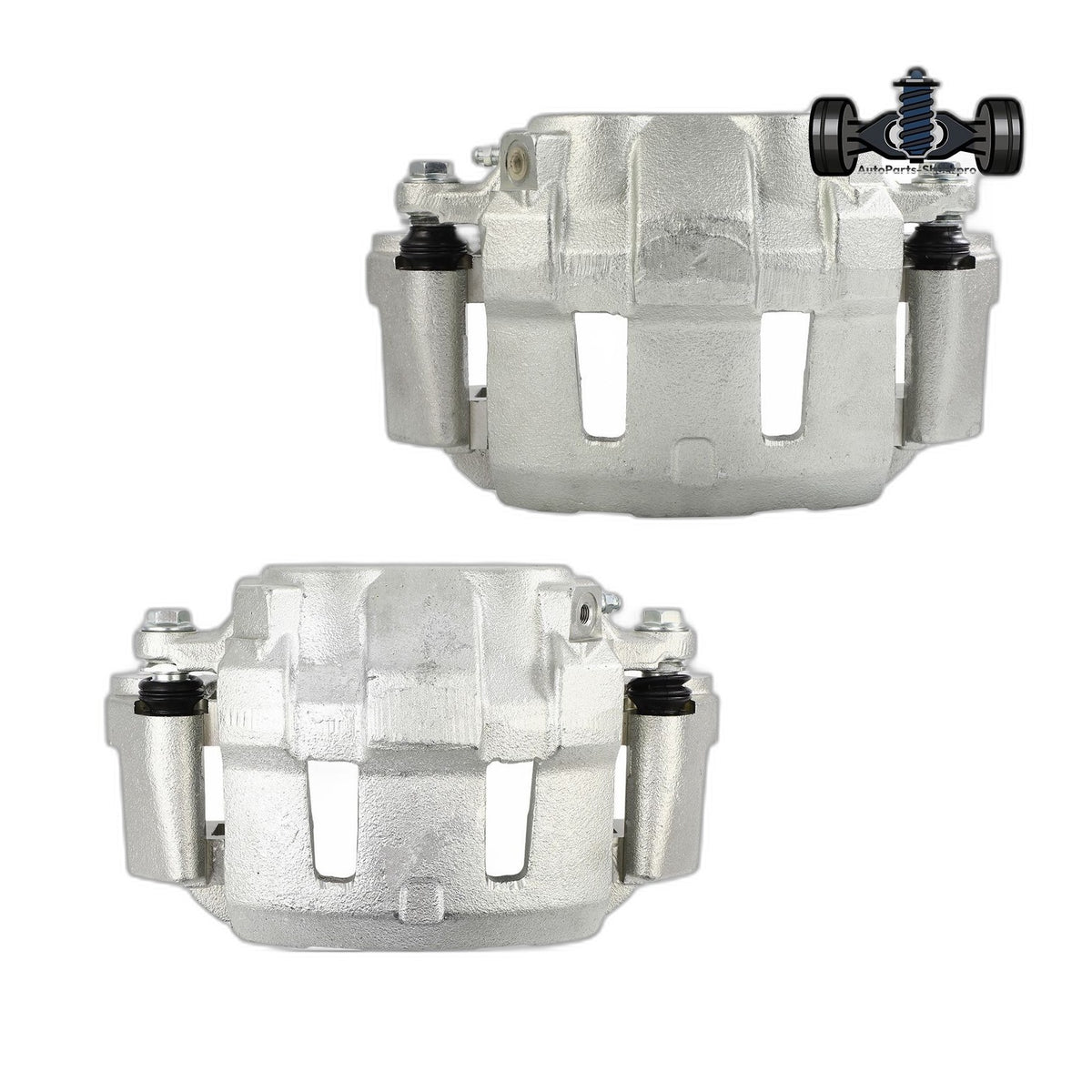 For 1999-2000 Ford F-250 Super Duty 4WD Front Pair Brake Caliper w/ Bracket