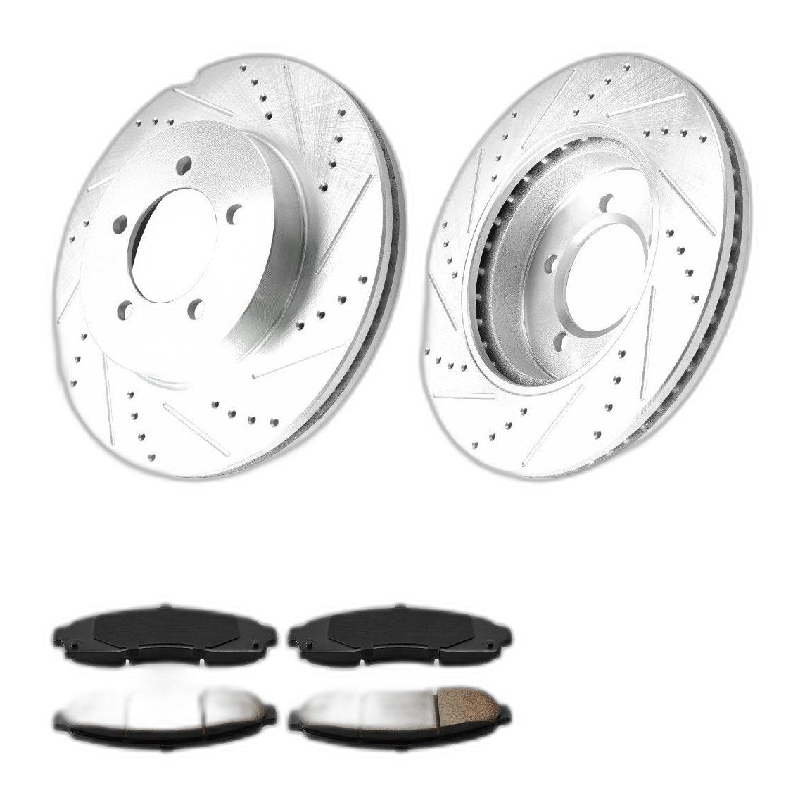 Front Brake Rotors & Pads Kit Fits Ford Explorer Mercury Mountaineer 2002-2005