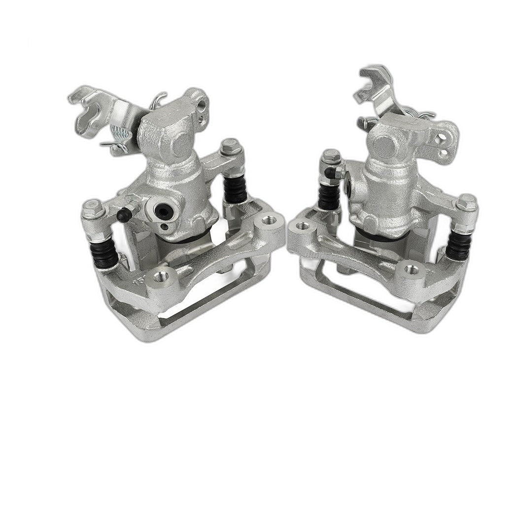 Rear Brake Caliper Pair w/ Bracket For 2006-2013 Ford Fusion Lincoln MKZ Mazda 6