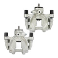 Rear For 15-20 Ford Edge 15-19 Lincoln MKC Pair Brake Calipers w/Bracket