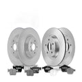Front Rear Brake Rotors Ceramic Pads for Ford Escape 2019