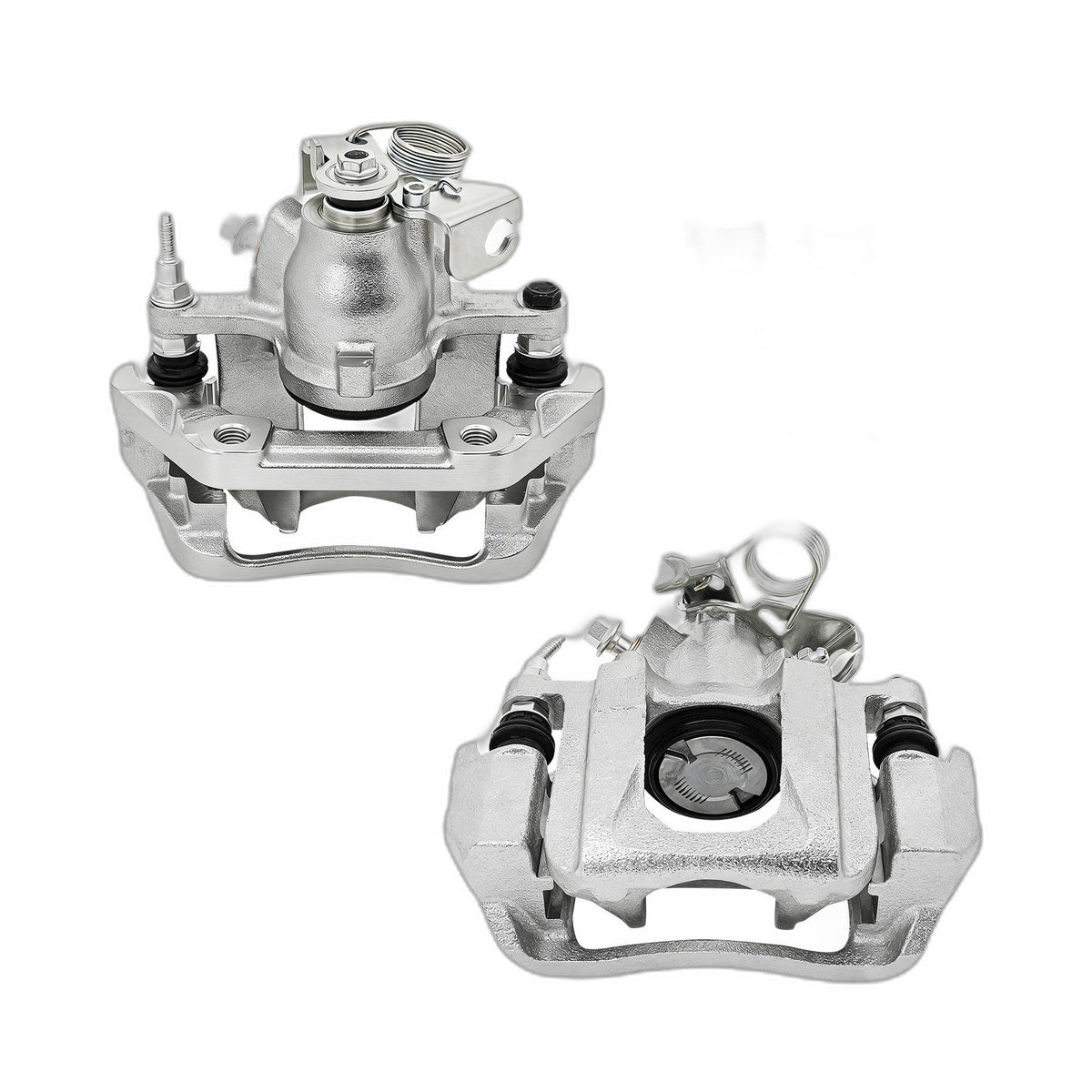 Rear Brake Calipers with Bracket Pair For Lincoln MKX Ford Edge 2010-2014