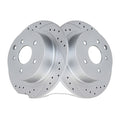 REAR Brake Rotors Pads Kit for Nissan Sentra Altima Juke Drilled Brakes