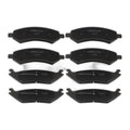 Ceramic Brake Pads Set Front Rear For Ram 1500 2011-2018 P-1084 P-967