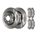 Rear Brake Rotors Ceramic Pads Kit for 2004-2011 Ford F-150 6 Lug