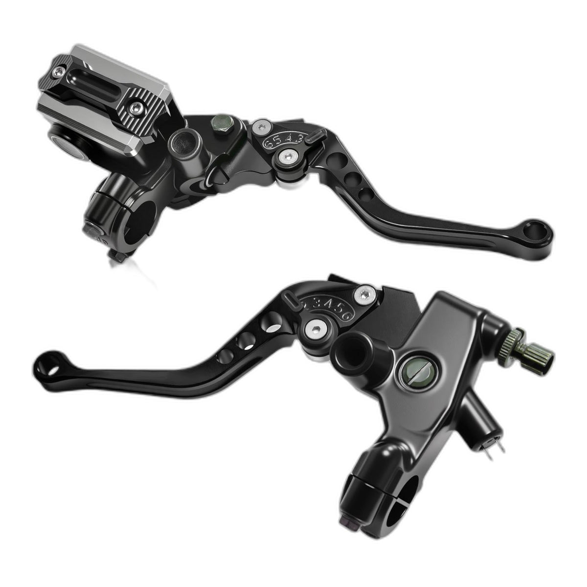 7/8" 22Mm Universal Motorcycle Brake Master Cylinder Clutch Lever - CNC Aluminum