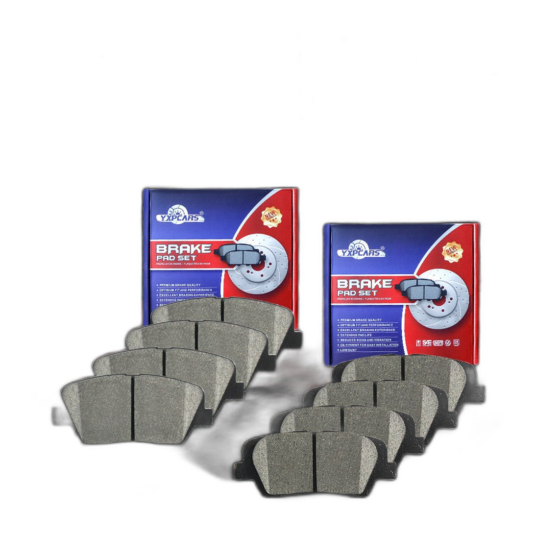 Front & Rear Ceramic Brake Pads Set for Hyundai Santa Fe Sport KIA Sorento