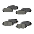 Front And Rear Ceramic Brake Pads Set For 2016 - 2023 Jeep Cherokee