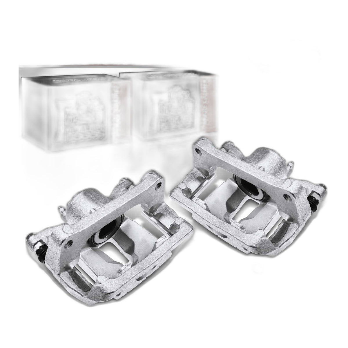 Pair Rear Brake Calipers w/ Bracket & Piston for Ford F-150 2012-2016 2018-2020