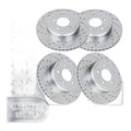 Front and Rear Rotors Brake Pads Kit for Dodge Charger Magnum Chrysler 300 AWD