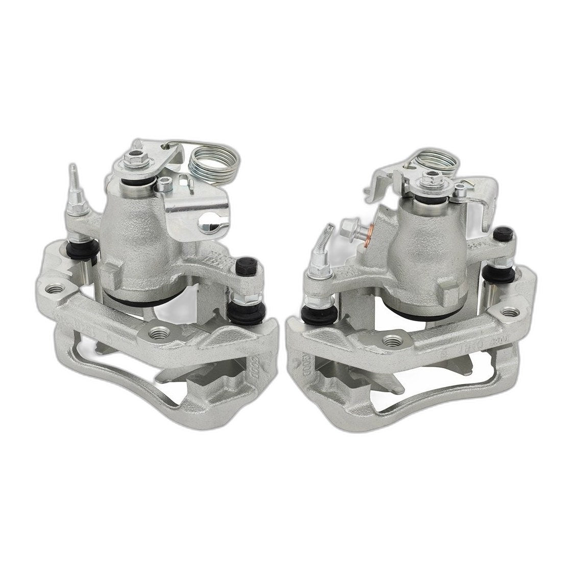 Rear LR Brake Calipers With Bracket Pair For 2010-2014 Lincoln MKX Ford Edge