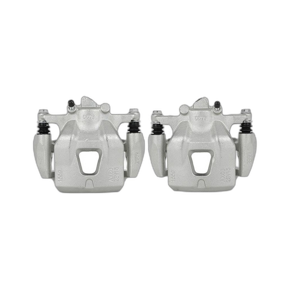 Pair Front Brake Calipers w/ Bracket For Toyota Camry Avalon Solara Lexus ES300