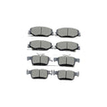 D2185 D1878 Front Rear Ceramic Brake Pads Set for 2022-2024 Honda Civic