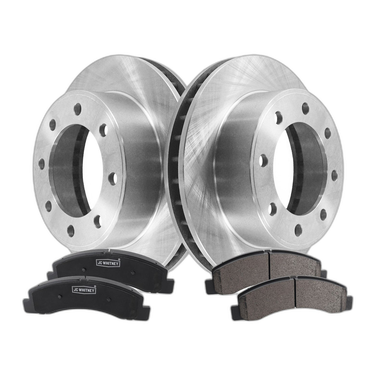 Front Brake Disc Rotors and Pads Kit for F250 Truck F350 Ford Excursion 00-05