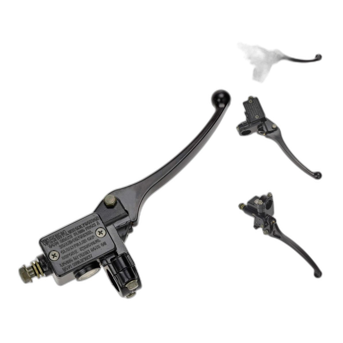 High-Performance Black Brake Master Cylinder for 50cc-250cc ATV & Motorcycle Use