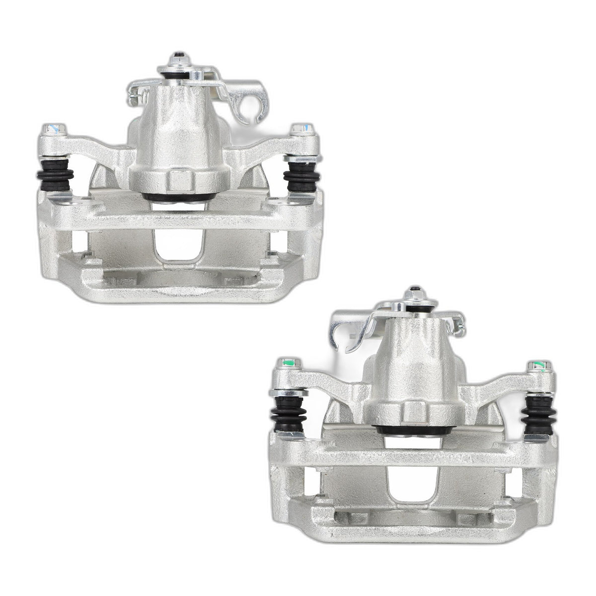 For 2012-2017 Dodge Grand Caravan Rear Left Right Brake Calipers w/ Bracket Pair
