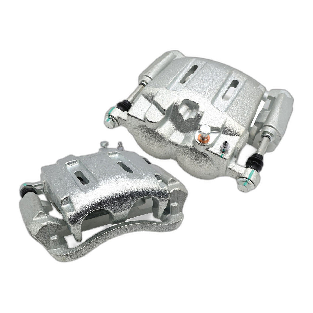 For 2005-2012 Ford F-250 F-350 Super Duty Pair Front Brake Calipers w/ Brackets