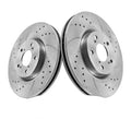 Front Disc Brake Rotors Ceramic Brake Pads for 2011 2012 2013 2014 Honda Odyssey