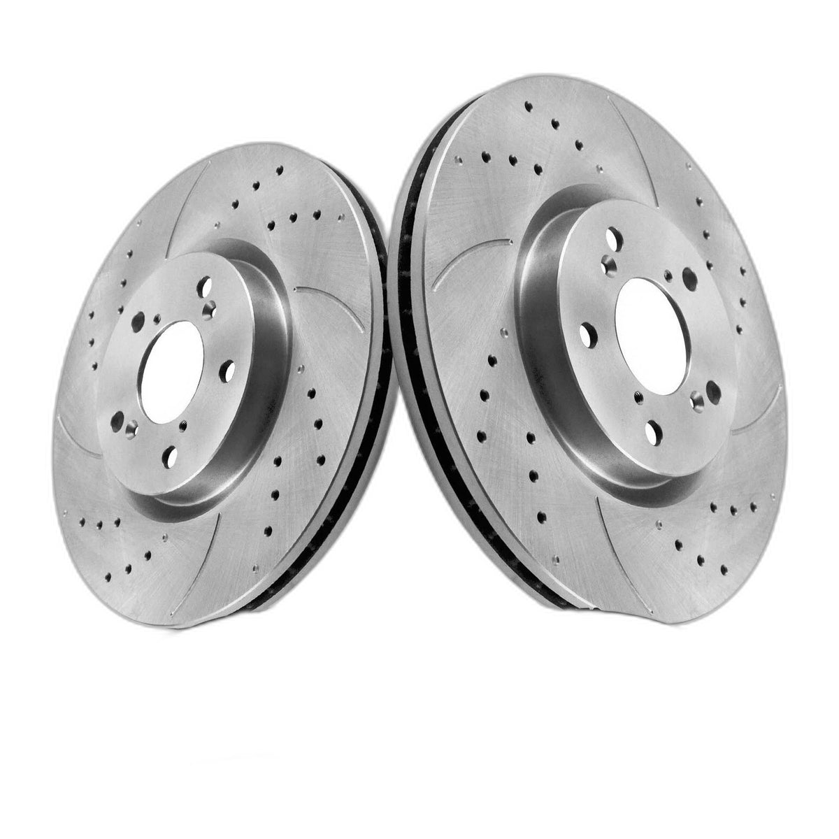 Front Disc Brake Rotors Ceramic Brake Pads for 2011 2012 2013 2014 Honda Odyssey